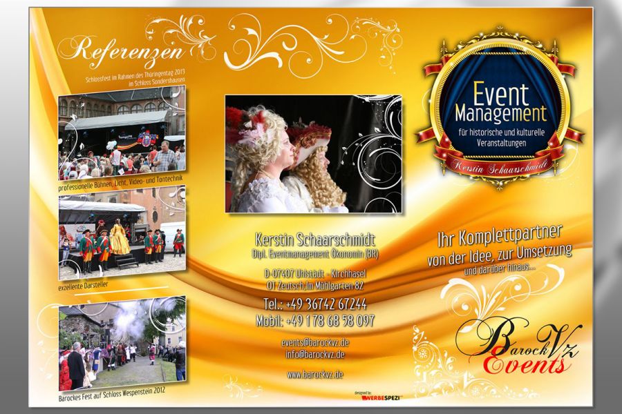 Werbeflyer aus 2013